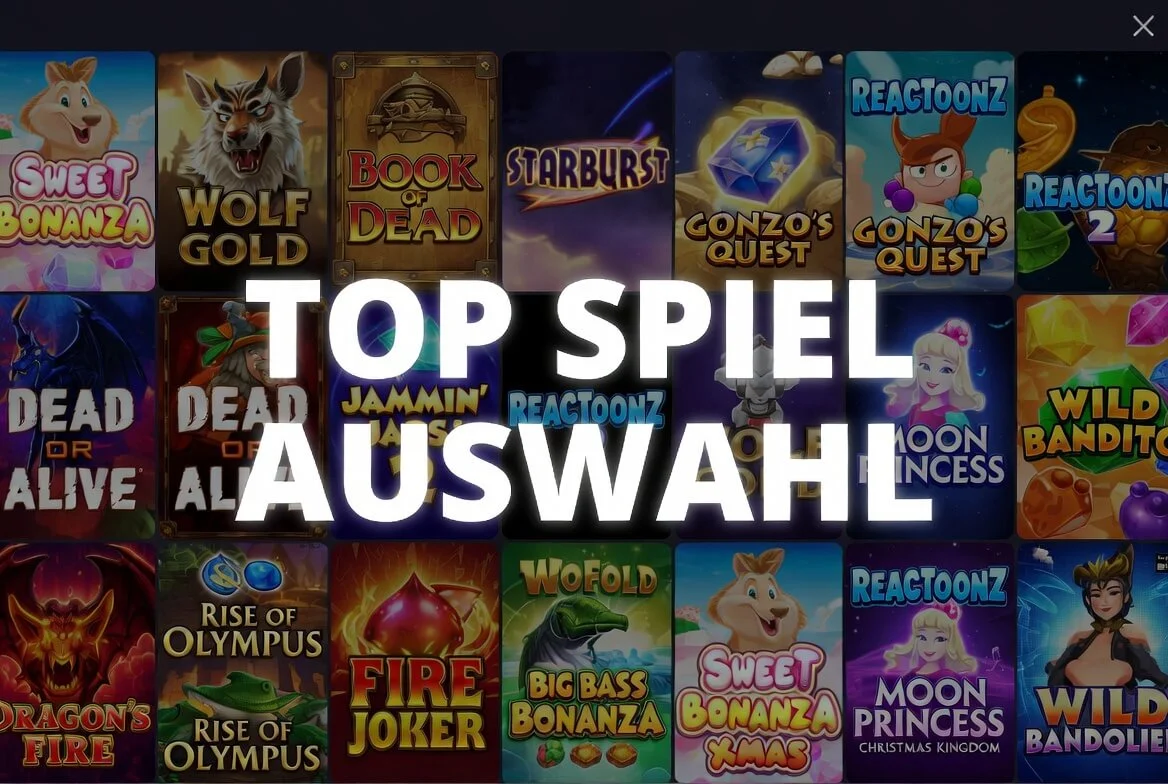 Übersichtsraster der Slot-Lobby bei Beef Casino